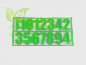 картинка Набор цифр для улья зеленые от магазина ТД Здоровье от Природы