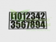 картинка Набор цифр для улья черные магазин ТД Здоровье от Природы